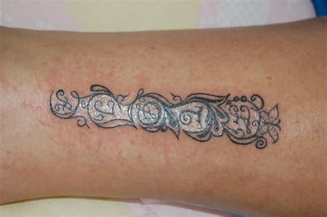 tattoo stylized initials