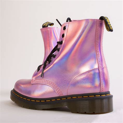 womens  pascal iced metallic boots  dr martens  boot  expertly toes