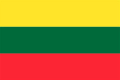 colors  symbols   flag  lithuania  worldatlas