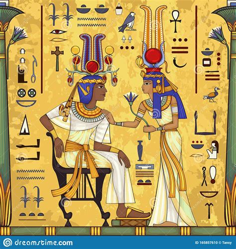 Ancient Egypt Mural Egyptian Mythology Ancient Culture