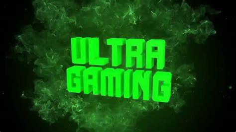 ultra gaming istek intro youtube
