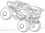 Monster Truck Coloring Pages Printable Color Print Sheet Onlinecoloringpages Children sketch template