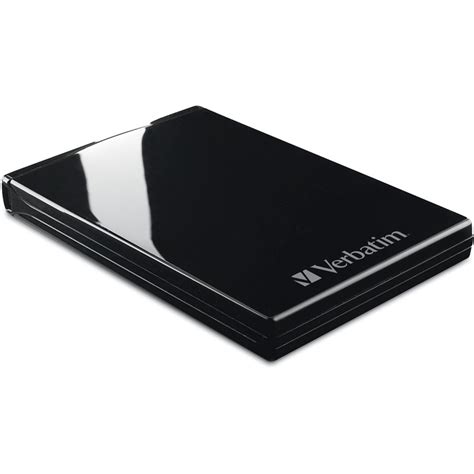 verbatim acclaim usb portable hard drive gb black