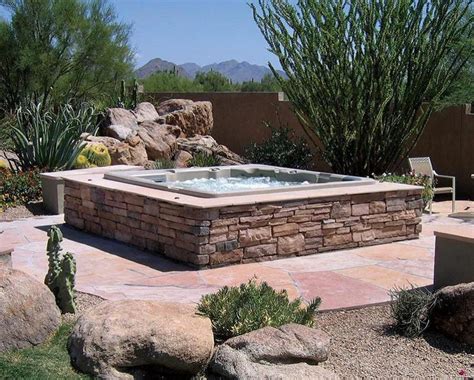 To Do Above Ground Hot Tub Poollandscapingideas Hot Tub Landscaping