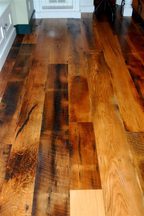antique oak distressed dark wood floor cochrans lumber