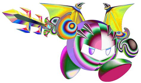 Image Rainbow Meta Knight Fan Made Png Kirby Fan