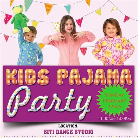 Awesome Pajama Party Is This Sunday Dance Lessons Philadelphia