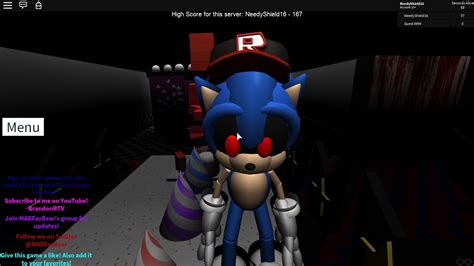 Survive Sonic Exe In The Pizzeria Roblox Youtube