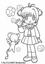 Sakura School Coloring Pages Anime Uniform Her Drawing Hellokids sketch template