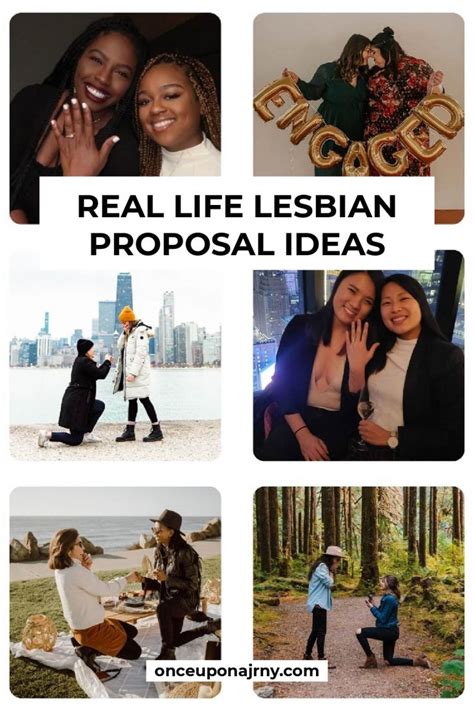 lesbian proposal ideas real life stories once upon a journey