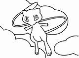 Mew Pokemon Coloring Pages Coloringpages4u sketch template