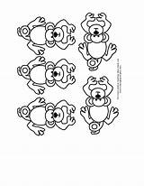 Monkeys Little Five Monkey Tree Coloring Clipart Template Swinging Pages Preschool Mokeys Crafts Printable Board Print Craft Cliparts Printables 1000 sketch template