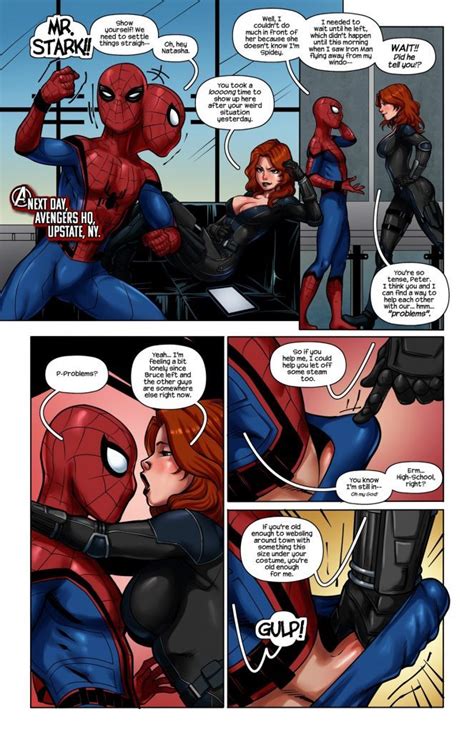 civil war spider man avengers tracy scops free adult comix