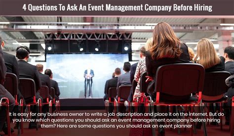 infographic  major questions    event management company