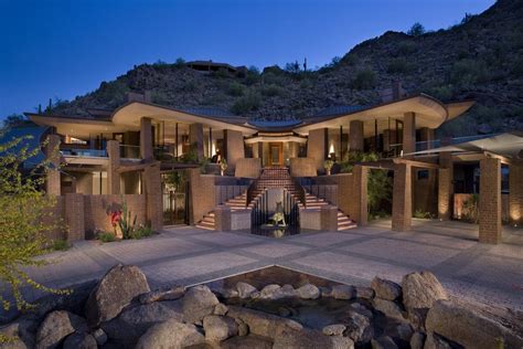 paradise valley arizona modern ranch house ranch house contemporary exterior