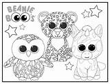Beanie Boo Boos Ty Pops Colouring Babies Crayola Unboxing Marker Everfreecoloring sketch template