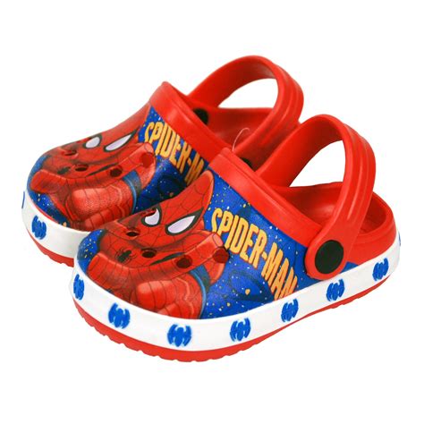 marvel spiderman boys sandals crocs pool beach shoes uk sizes mths