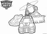 Rescue Bots Optimus sketch template