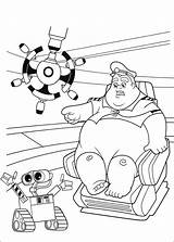 Wall Coloring Pages Captain Walle Printable Talks Kids Book Robot Cleaning Para Colorear Drawing Coloriage Dibujos Little Fun Dots Comments sketch template