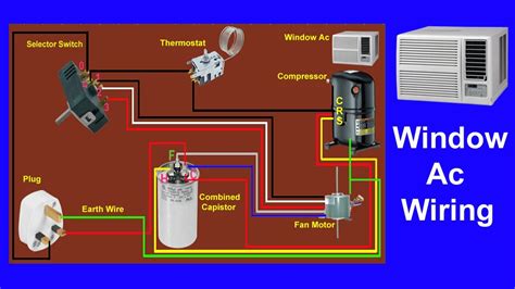 window air conditioner wiring diagram air conditioner indoor blower fan motor wiring