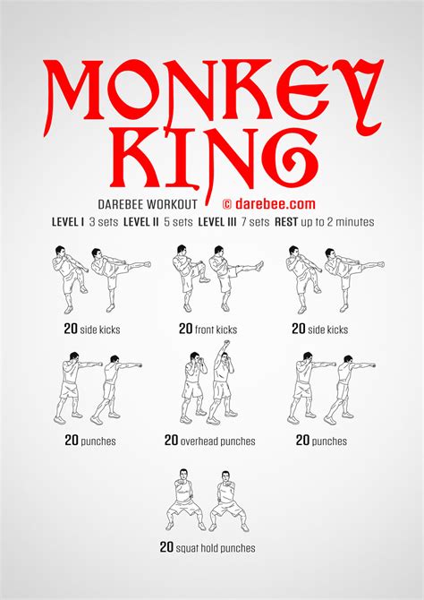 monkey king workout