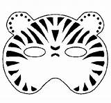 Tigre Colorare Mascaras Colorier Coloriage Disegno Acolore Pintar Leopardos Coloritou sketch template