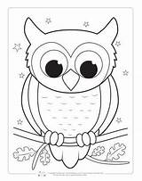 Coloring Pages Kids Owl Birds Eule Itsybitsyfun Malvorlage Ausmalbilder Bird Ausmalbild Fall Eulen Disney Malvorlagen Choose Board Basteln Vorlagen Weihnachten sketch template