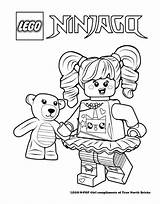 Lego Ninjago Coloring Pages Girls Movie Unikitty Girl Colouring Brick Pop Printable Anniversaire Legos Characters Coloriage Dessin Color Colorings Wall sketch template