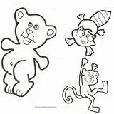 Draw Animals Cute Learn Printable Coloring Trace Sheets Kids Traceable Pages Color Sheet Cool Drawings Animal Printables Use Simple Monkey sketch template