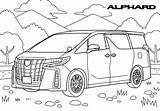 Camry sketch template
