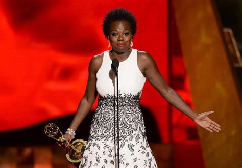 viola davis is the first african american woman to win the emmy for
