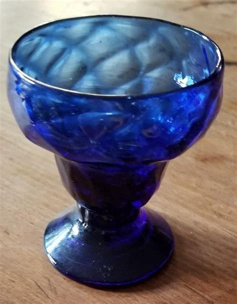 18th Century Cobalt Glass Master Salt Cobalt Glass Glass 18th Century
