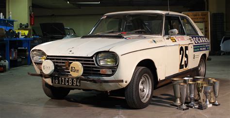 race prepped peugeot   record setting sales  french auction