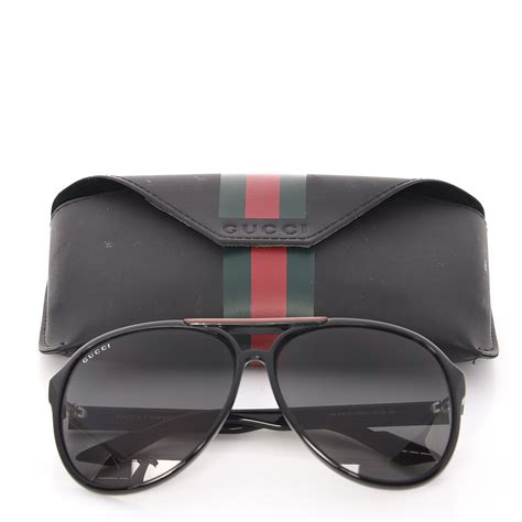 Gucci Aviator Gg Sunglasses 1627 S Black 270218