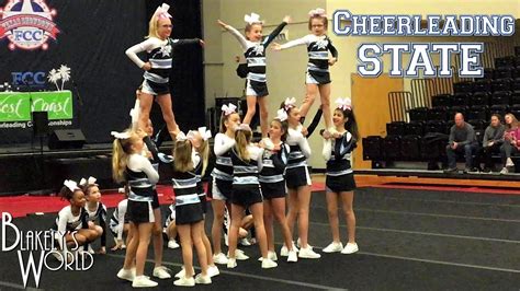 cheerleading competition state youtube