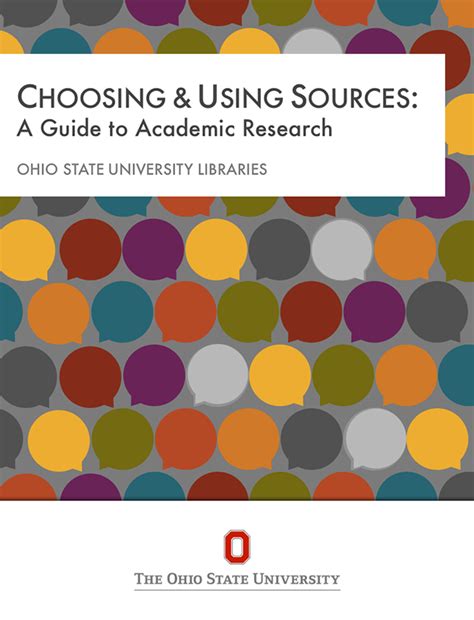 choosing  sources  guide  academic research book cover
