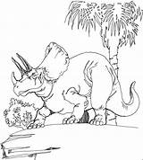 Triceratops Ausmalbilder Protoceratops Malvorlagen Dinossauros Baum Pintar Ausmalbild Blogthis sketch template