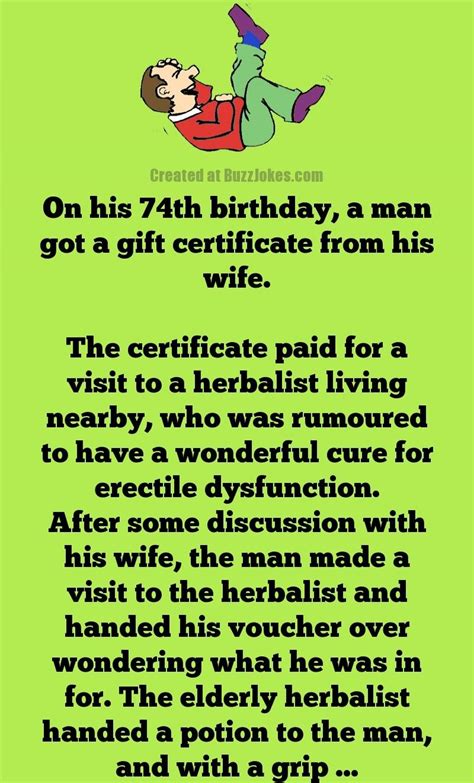 birthday  man   gift certificate   wife