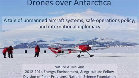 drones  antarctica  tale  uas sop  diplomacy  nature mcginn youtube