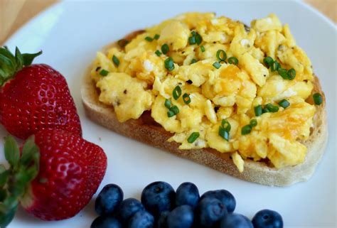 scrambled eggs  toast everyday homemade