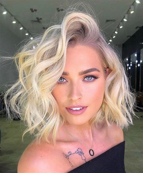 47 Cute Wavy Bob Hairstyles That Are Easy To Style Thick Hair Styles