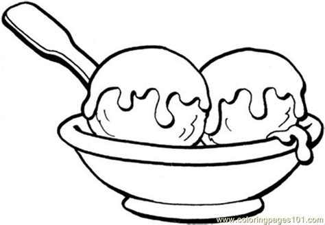 coloring pages sweet ice cream food fruits desserts