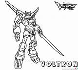 Voltron Coloring Pages Printable Print Bettercoloring Kids sketch template