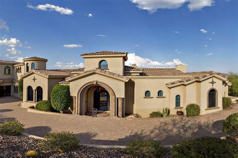 arizona captivating  sprawling hillside home  fountain hills listed  luxury homes