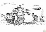 Kleurplaat Leger Tanks Downloaden sketch template