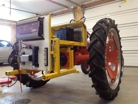 electric tractor conversion farm hack
