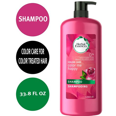 herbal essences shampoo  color treated hair color  happy  fl