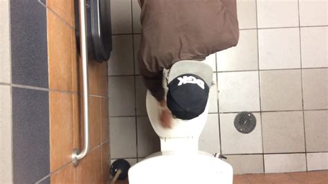 spy on dumping guys in a gas station bathroom 3 male voyeur porn at thisvid tube