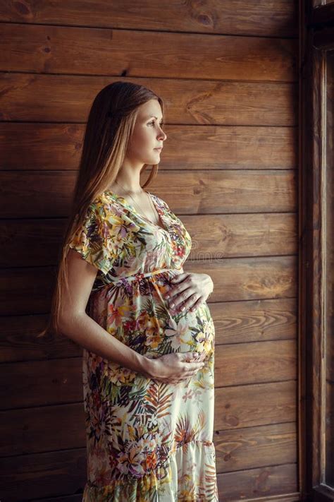 Portrait Of Pregnant Woman Stock Image Image Of Person 62521463