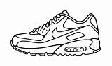 Max Air Nike 90 Drawing Dibujo Getdrawings Seleccionar Tablero sketch template